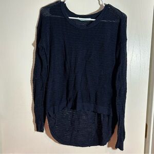 Maurices navy lightweight‎ high low sweater small